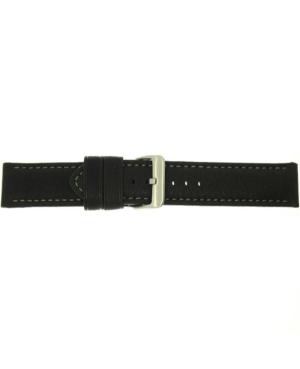 Watch Strap CONDOR Waterproof Calf 329R.01.26.W Black 26 mm