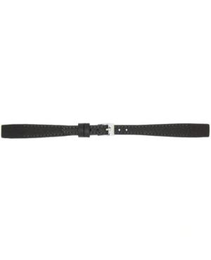 Watch Strap CONDOR 601R.01.12.W Black Schwarz 12 mm