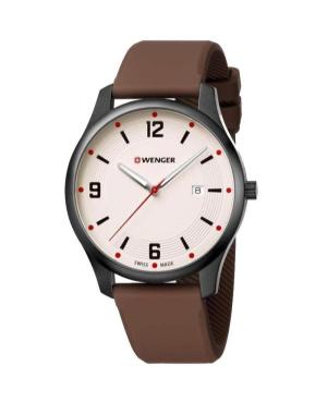 Men Sports Klasické Swiss Quartz Analog Watch WENGER 01.1441.124 Sand Dial 43mm image 3