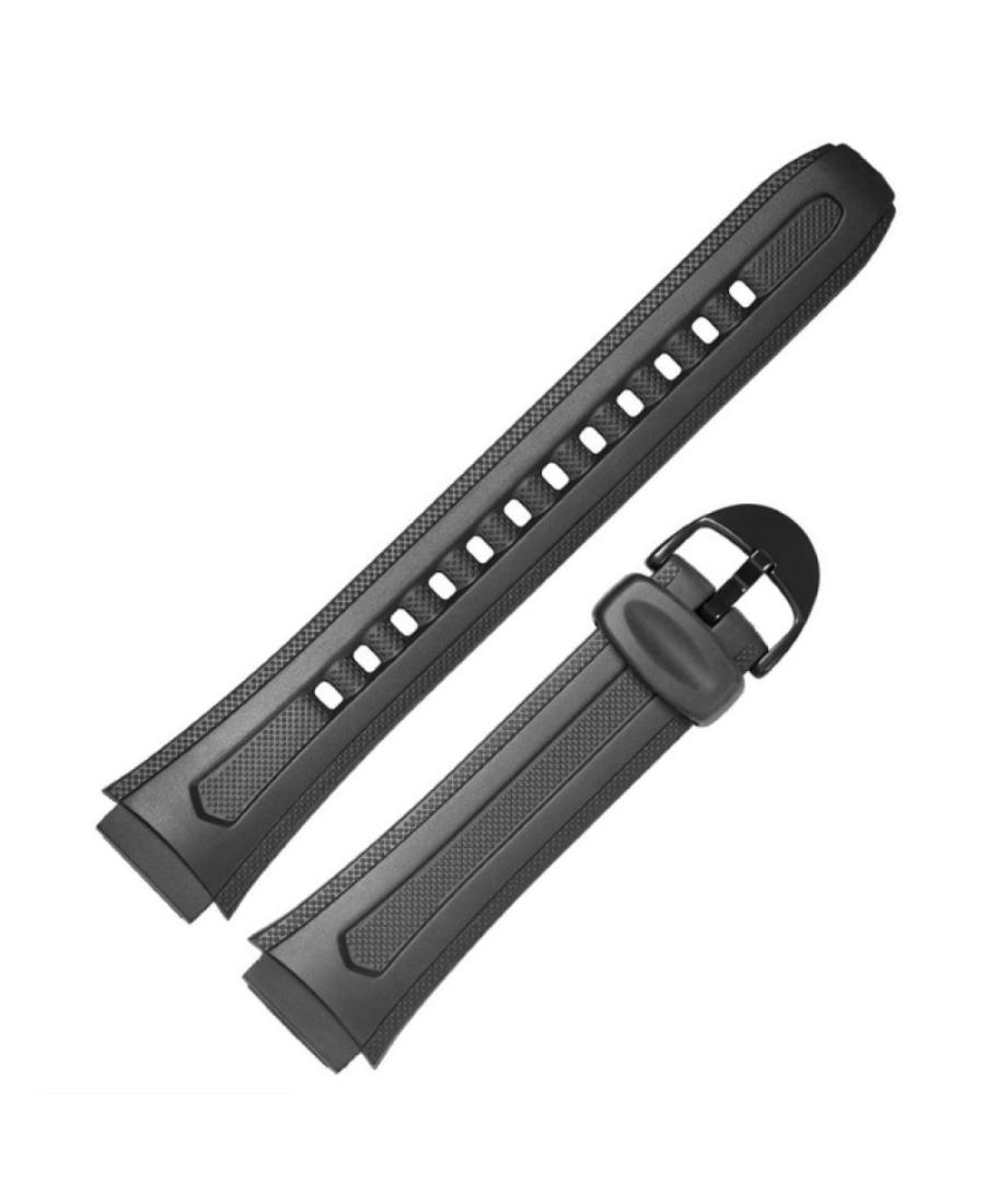 Watch Strap CASIO 10202335 Black 24 mm Juoda 18 mm