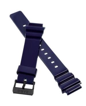 Watch Strap CASIO 10460282 Blue 17 mm Blau 24 mm image 4