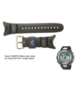 Watch Strap CASIO 10045754 Black 32 mm Juoda 21 mm image 2