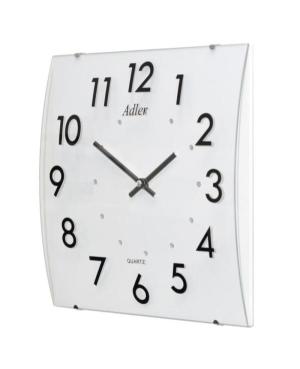 ADLER 21177WH Настенные кварцевые часы Стекло Пластик Белый изображение 1