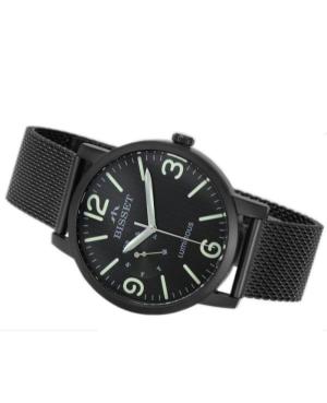 Men Klasické Swiss Quartz Analog Watch BISSET BSDE72BMBX03AX Černá Dial 42mm image 3