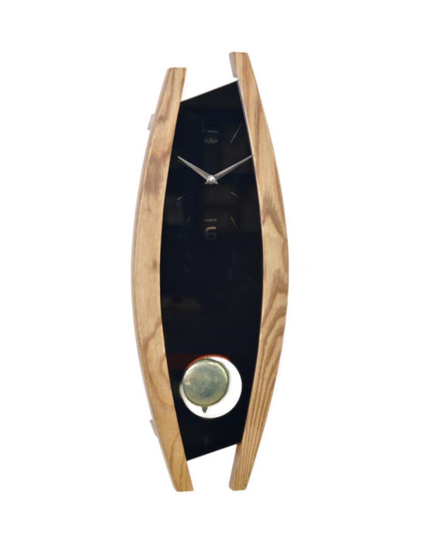 ADLER 20245O настенные кварцевые часы Wood Стекло Дуб скло Оуквуд