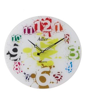 ADLER 21181-2 Настенные кварцевые часы Стекло Серий