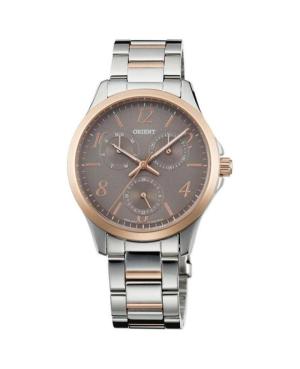 Women Japan Quartz Analog Watch ORIENT FSX09002K0 Hnědá Dial 37mm