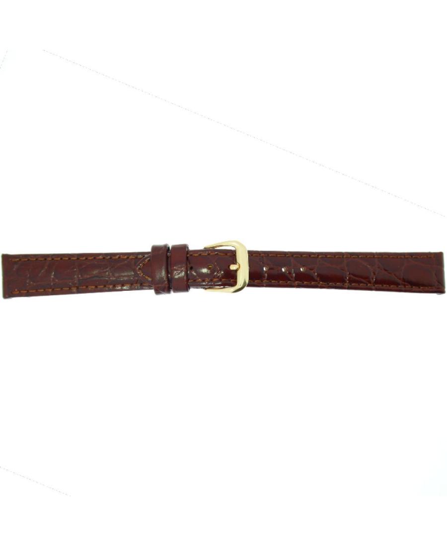 Ремешок для часов CONDOR Croco Grain 119R.02.14.Y Кожа Бордо 14 мм