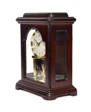ADLER 22141W Table clock quartz Wood Walnut image 1