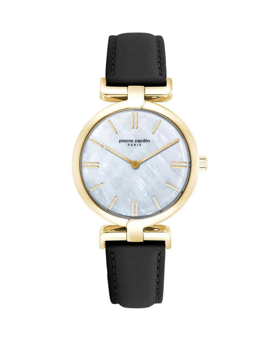 Женские Классические Кварцевые Аналоговый Часы PIERRE CARDIN A.PC902702F103 Перламутровый Циферблат 32mm