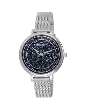 Женские Fashion Швейцарские Кварцевые Аналоговый Часы BISSET BSBE94SIDX03BX Синий Циферблат 38mm