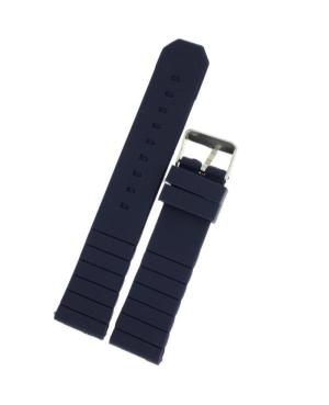 Watch Strap Diloy S252.05.22 Silicone Blue Silikonas Mėlyna 22 mm image 2