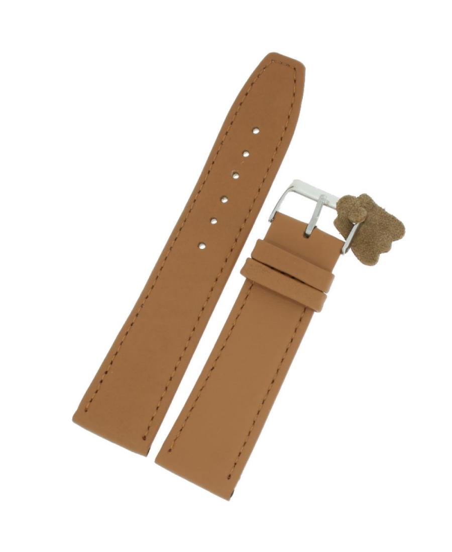 Watch Strap Diloy 766.12.3 Brown Braun 12 mm
