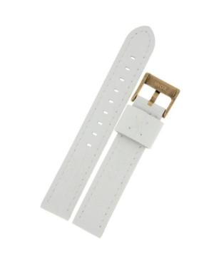 Watch Strap Diloy 415.R22.24 White Weiß 24 mm image 1