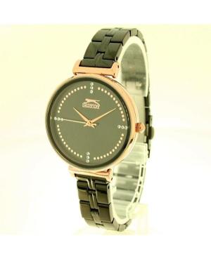 Moteriškas Modernus (fashion) Klasikinis Kvarcinis Rodyklinis Watch SLAZENGER SL.9.6154.3.01 Juodas Dial 34mm image 3
