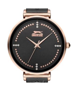 Moteriškas Modernus (fashion) Klasikinis Kvarcinis Rodyklinis Watch SLAZENGER SL.9.6154.3.01 Juodas Dial 34mm image 4