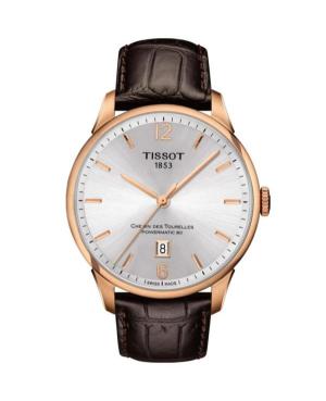 Mężczyźni klasyczny Luxury Szwajcar automatyczny analogowe Zegarek TISSOT T099.407.36.037.00 Srebrna Wybierz 42mm