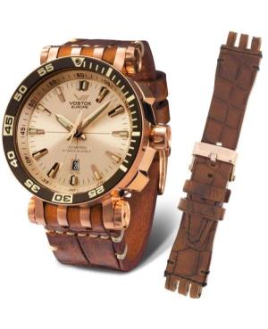 VOSTOK EUROPE VE-ENERGIJA.03(CR/BK).26.RG Кожа Коричневый 27 mm изображение 4