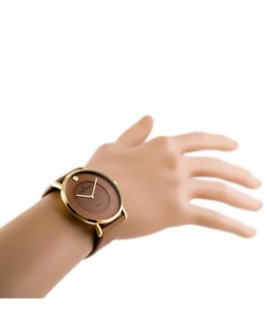 Women Fashion Japan Quartz Watch JORDAN KERR 8106G/IPG/BR image 3