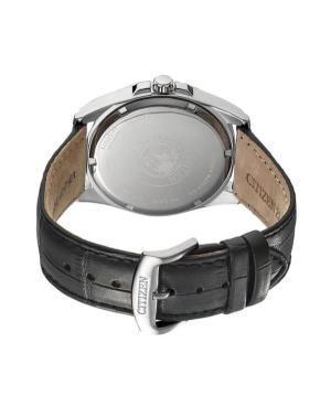 Mężczyźni Japonia bateria słoneczna analogowe Zegarek CITIZEN BM7108-14E Czarny Wybierz 41mm image 2