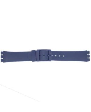 Watch Strap CONDOR P48.05.20.BL Silicone Blue Silikonas 17 mm Mėlyna 20 mm