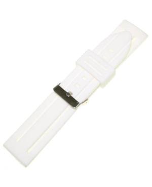 Watch Strap Diloy S253.22.18 White 18 mm image 1