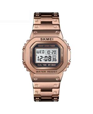 Mężczyźni Funkcjonalny kwarcowy Zegarek Timer SKMEI 1456 RG Kolor srebrny Wybierz 44mm