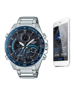 Мужские Классические Спортивные Наручные Часы CASIO ECB-900DB-1BER изображение 5