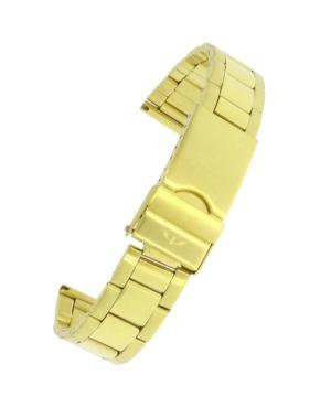 Браслет для часов BISSET BR-107/18 GOLD Металл 18 мм изображение 1