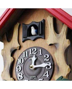 RHYTHM 4MJ775RH06 Настенные часы с кукушкой Wood Kоричневый изображение 3