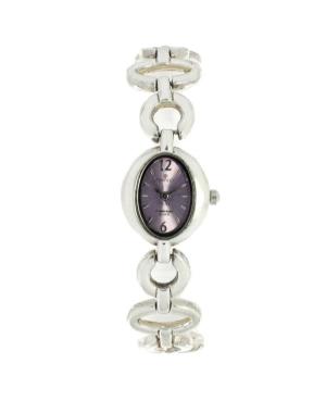 Women Classic Quartz Analog Watch PERFECT PRF-K09-112 Violet Dial 19.5mm