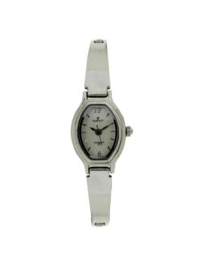 Women Klassisch Quartz Analog Watch PERFECT PRF-K09-115 Silver Dial 18mm