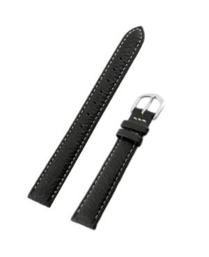 Watch Strap BISSET BS103.14 Black Schwarz 14 mm