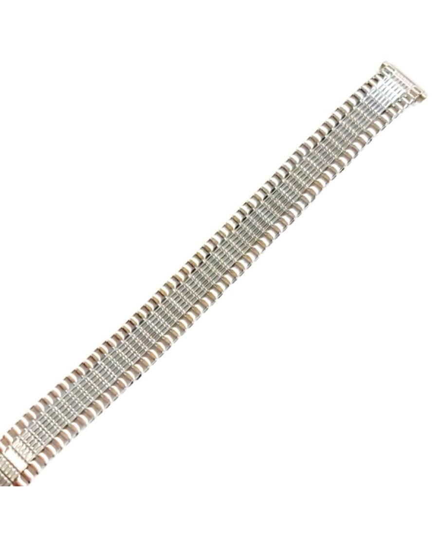 Expanding Watch Strap M-SILVER-125-LADY 12 mm Metal 13 mm