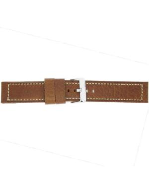 Watch Strap CONDOR Camel Grain 646R.03.24.W Brown Braun 24 mm