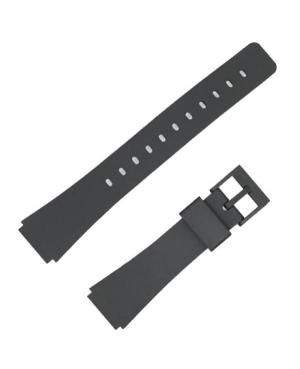 Watch Strap Diloy 287R7 to fit Casio 21 mm Black 18 mm