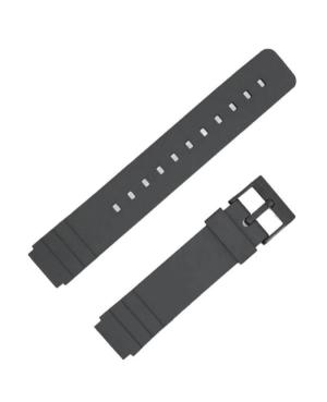 Watch Strap Diloy 260F10 to fit Casio Black 16 mm Juoda 19 mm