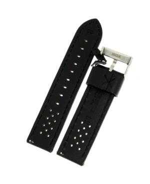 Watch Strap Diloy 398.52.18 Black Černá 18 mm image 2