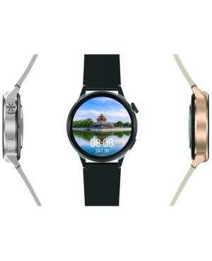 Men Sports Functional Quartz Digital Watch Alarm KAREN M DT4 BLACK SIL Schwarz Dial 33mm image 5