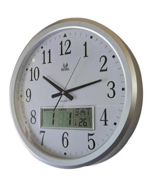 PEARL PW160-1706-3 Wall clock Plastic Gray image 1