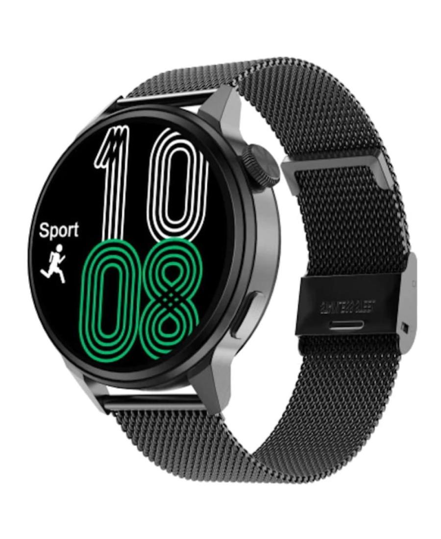 Чоловічий Спортивний Наручний Годинник KAREN M DT4 BK STEEL