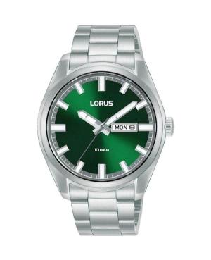 Men Classic Japan Quartz Analog Watch LORUS RH351AX-9 Green Dial 40mm