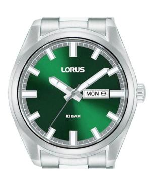 Men Klasické Japan Quartz Analog Watch LORUS RH351AX-9 Zelená Dial 40mm image 3