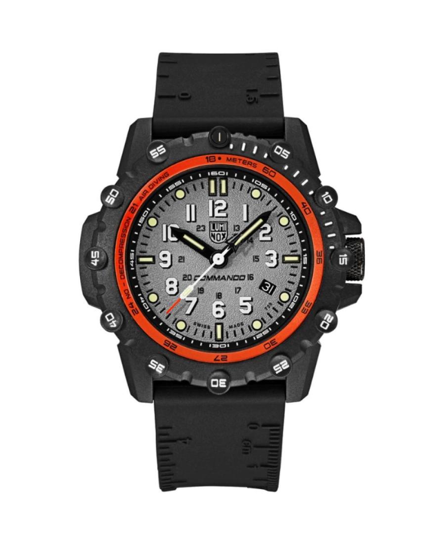 Men Diver Swiss Quartz Analog Watch LUMINOX XS.3301 Silver color Dial 42mm