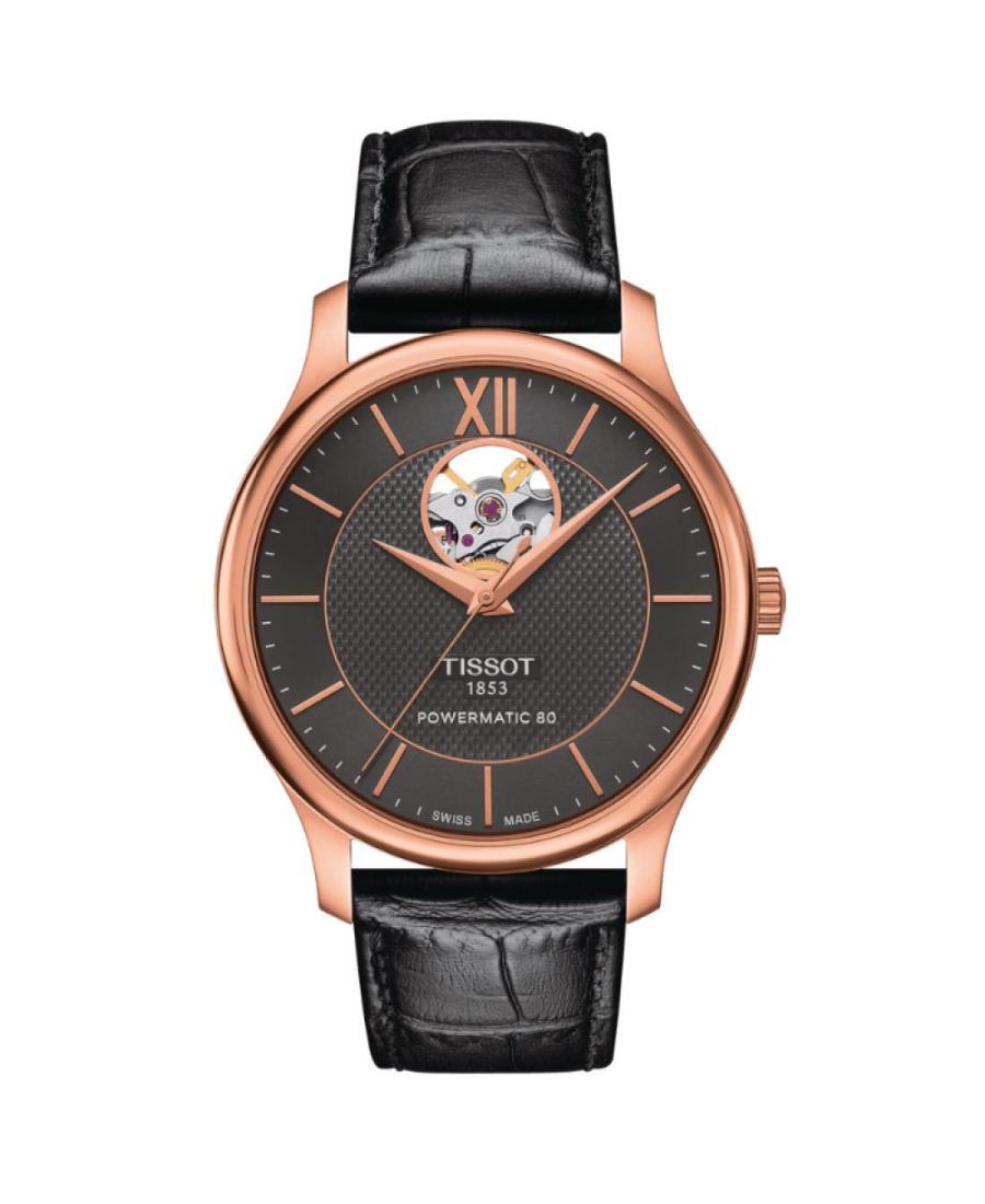 Чоловічий Класичний Швейцарський Механічний Наручний Годинник TISSOT T063.907.36.068.00