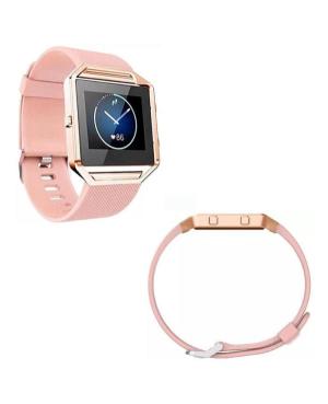 Julman Ремешок для часов Fitbit Blaze Силикон Розовый 24 мм изображение 2