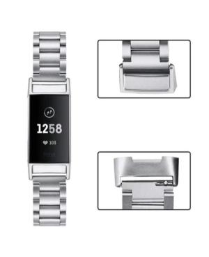 JULMAN Fitbit Charge 3/4 BR WH Plus Металл 22 мм изображение 1