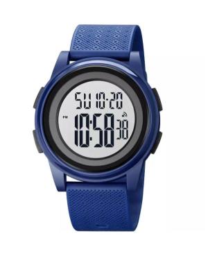 Women Sports Functional Quartz Digital Watch Alarm SKMEI 1895BU Silver color Dial 40mm