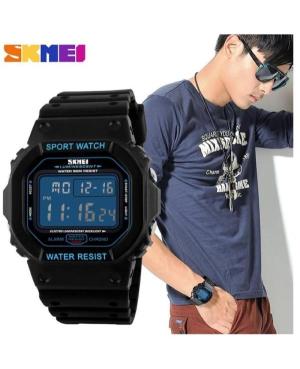 Men Sports Functional Quartz Digital Watch Alarm SKMEI 1134BU Modrá Dial 50mm image 1