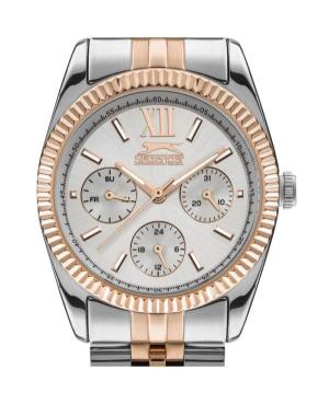 Women Klassisch Quartz Analog Watch SLAZENGER SL.9.6556.4.04 Silver Dial 35mm image 3